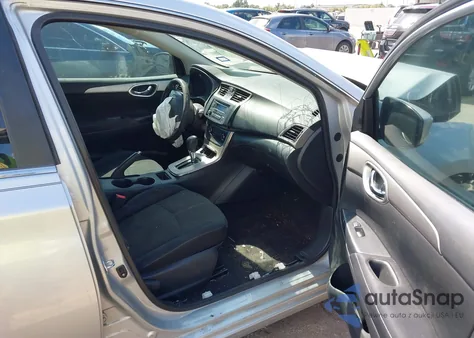 2015 Nissan Sentra S из США, поврежденный, VIN 3N1AB7AP0FY218685